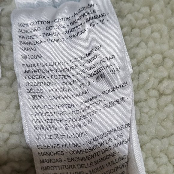 LEVI'S Oversize Faux Shearling Lined Trucker Jacket size 4xL - Picture 8 of 8